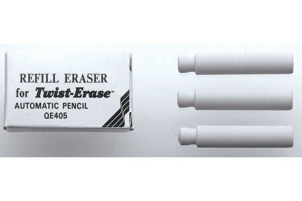 Refill Radergummi Pentel Twist 3st