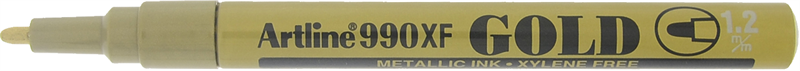 Metallic Marker Artline 990XF 1.2 guld