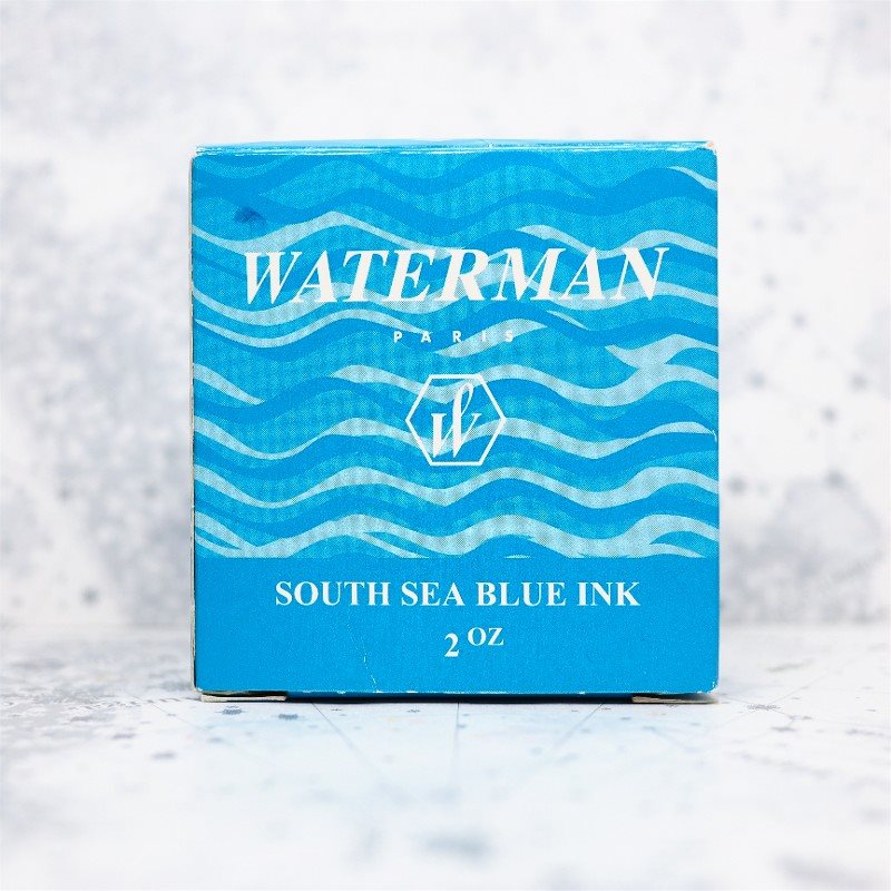 Bläckpatron Waterman 8 st Lång South Sea Blue