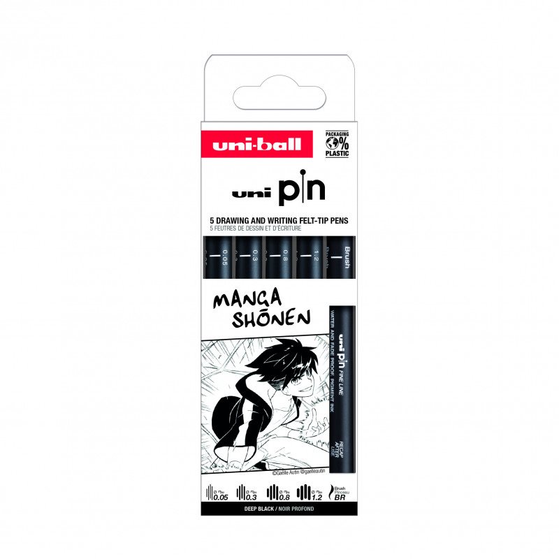 Mangaset Uni-Pin Shonen 5st