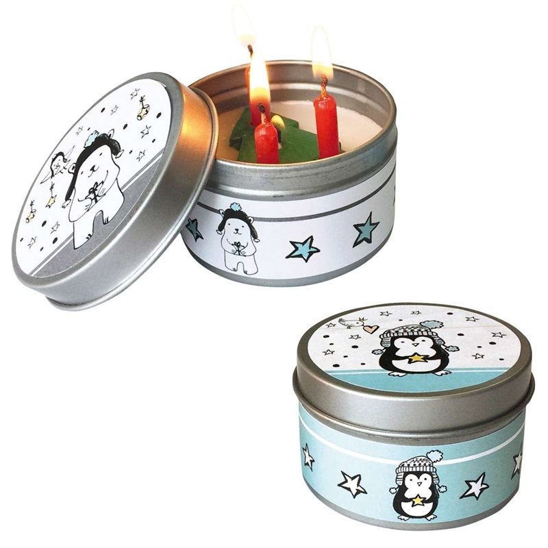 Ljus Med Blandade Julmotiv