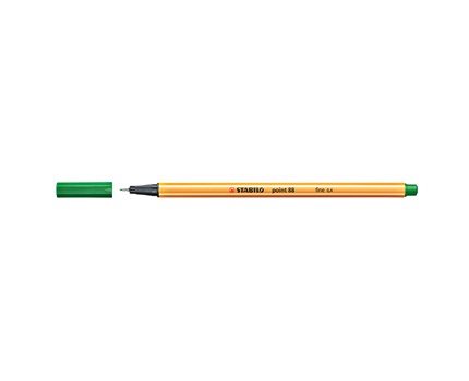 Fineliner STABILO Point 88 grön