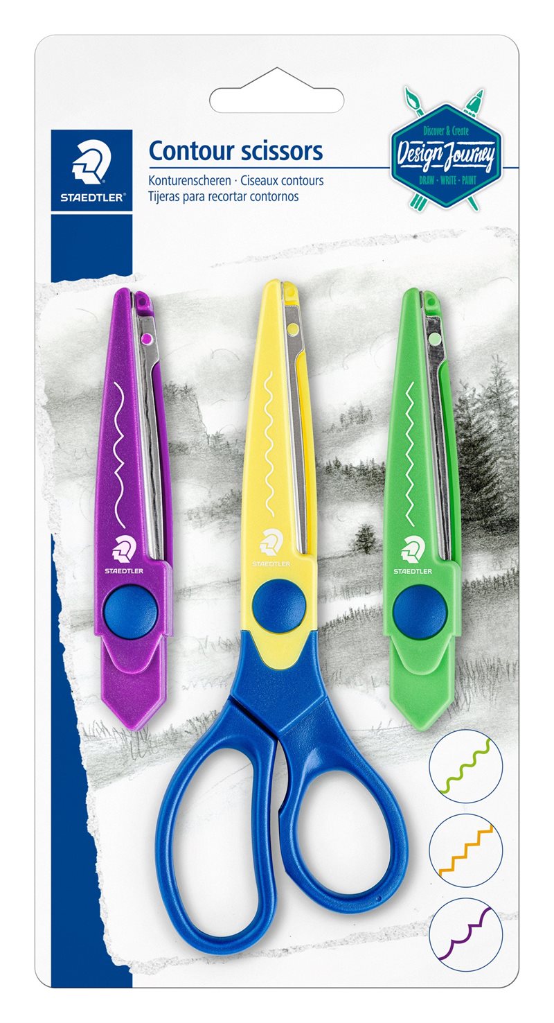 Mönstersax Staedtler 3 Utbytbara Blad