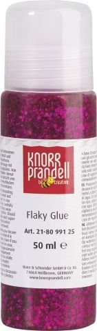 Glitterlim 50ml Flakes Rosa