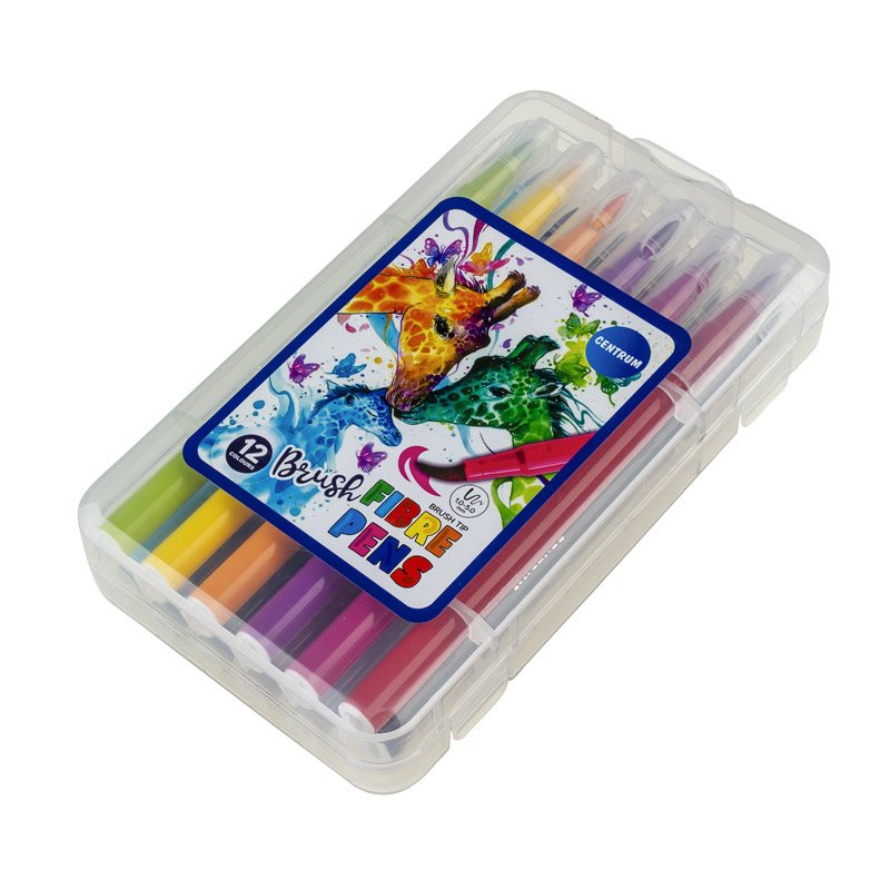 Penselpennset 12 Färger