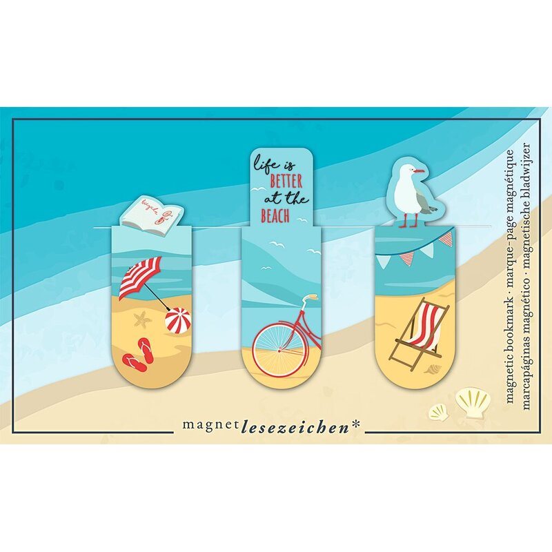 Magnetbokmärke On The Beach