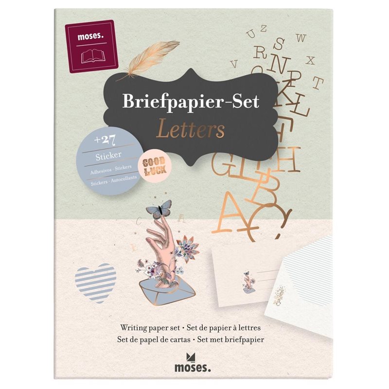 Brevpapper Set Letters