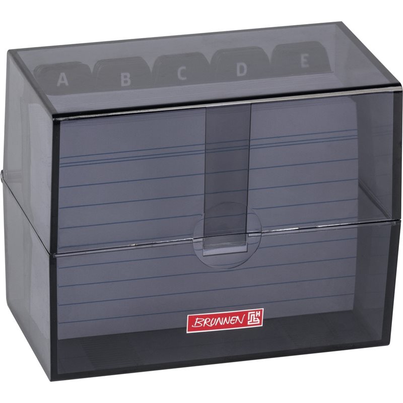 Kortlåda A7 Brunnen Med Register A-Z Onyx