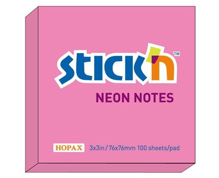 Neonblock 100b 76x76, Rosa