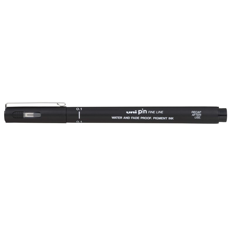 Uni Pin Fineliner 0,03mm Svart