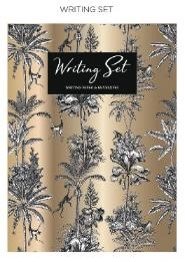 Brevpapperset 20 Ark 20 Kuvert Jungle Toile