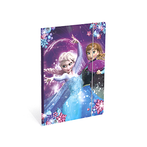 Gummibandsmapp A4 Frozen