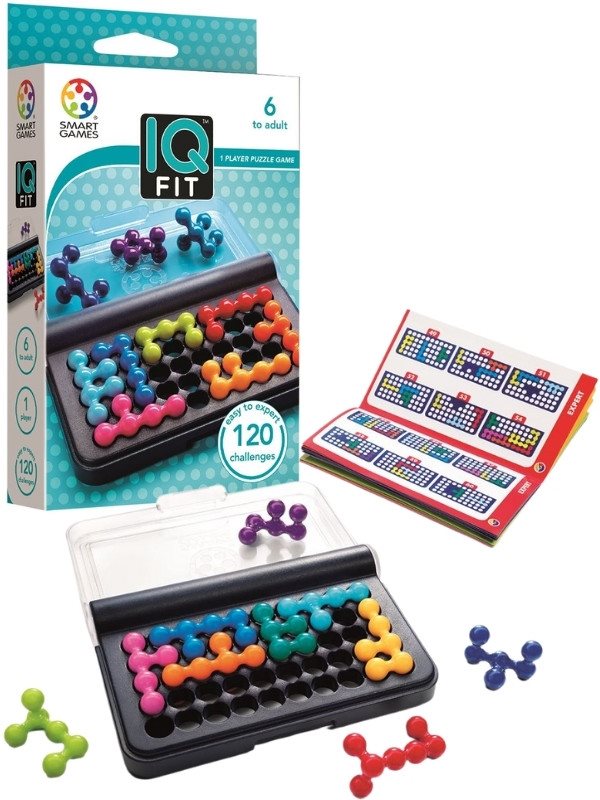 SmartGames IQ Fit - strategispel med 120 utmaningar