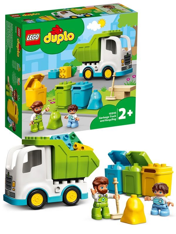 Lego Duplo Sopbil och återvinning
