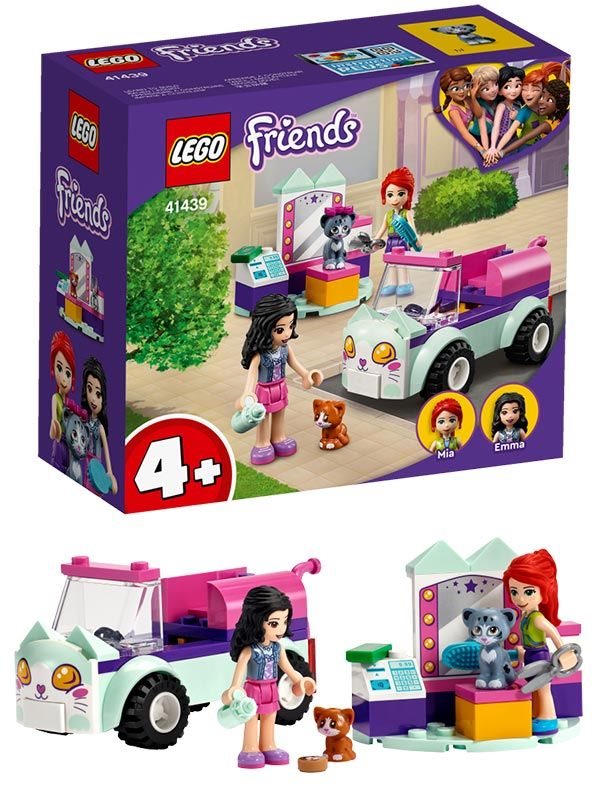 Lego Friends Kattskötarbil (41439)