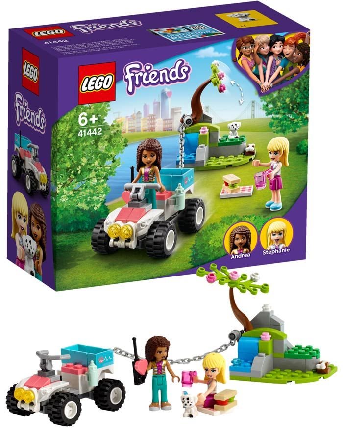 Lego Friends Veterinärsklinikens räddningsbuggy(41677)