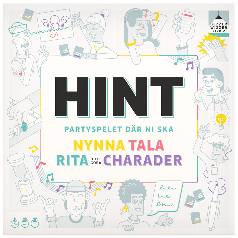 Sällskapsspel Kan du ta en HINT