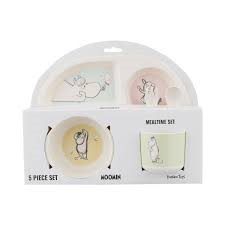 Måltidsset Mumin Melamine 5 bitar