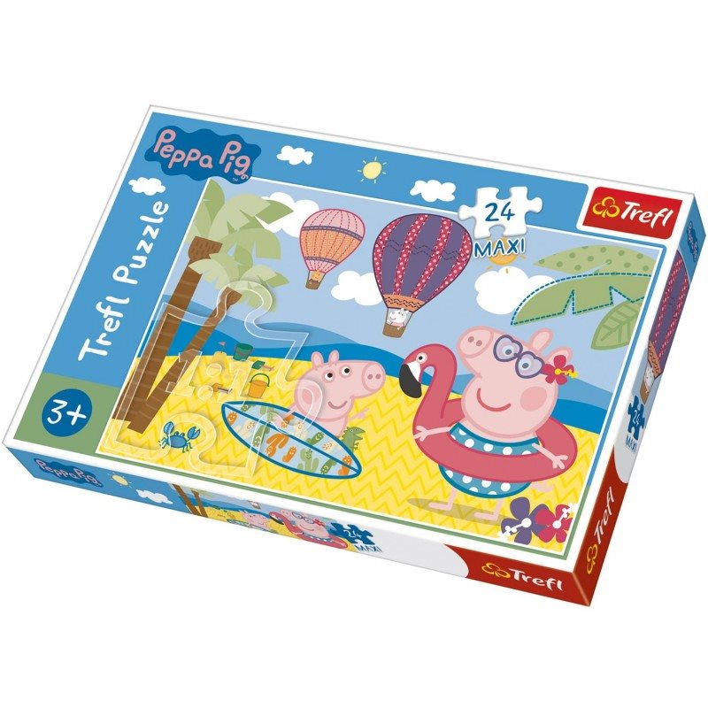 Pussel 24 bit Greta Gris