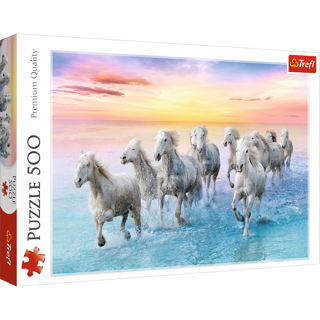 Pussel 500 bit Galopping White Horses