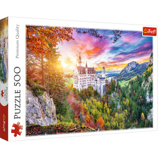 Pussel 500 bit Neuschwanstein Castle