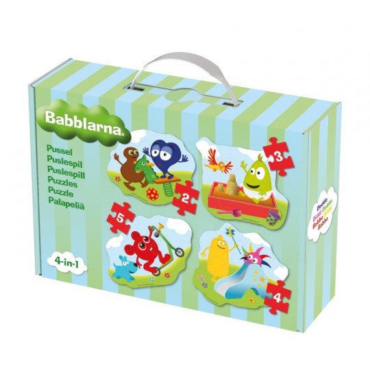 Babblarna Pussel 4 I 1 2-5 Bitar