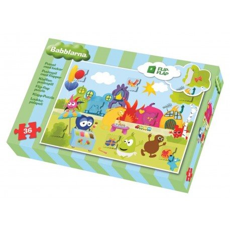 Pussel Babblarna Flip-Flap 36bit