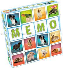 Spel Memo Husdjur