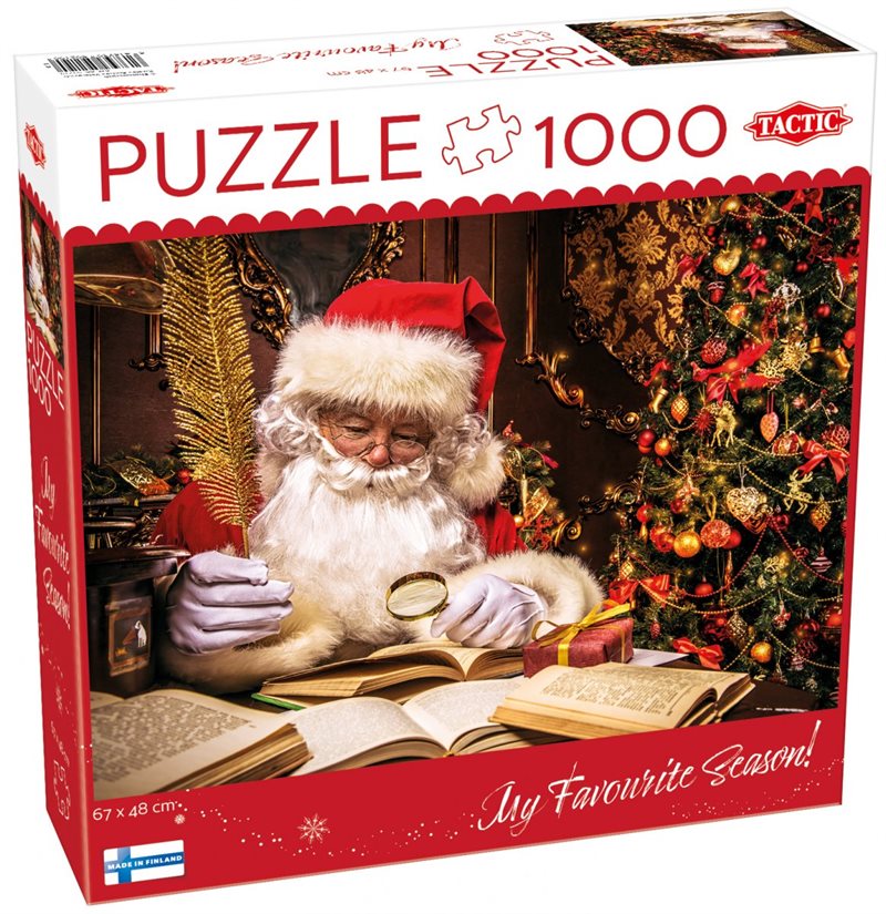 Pussel 1000 bit Santa Claus In The House