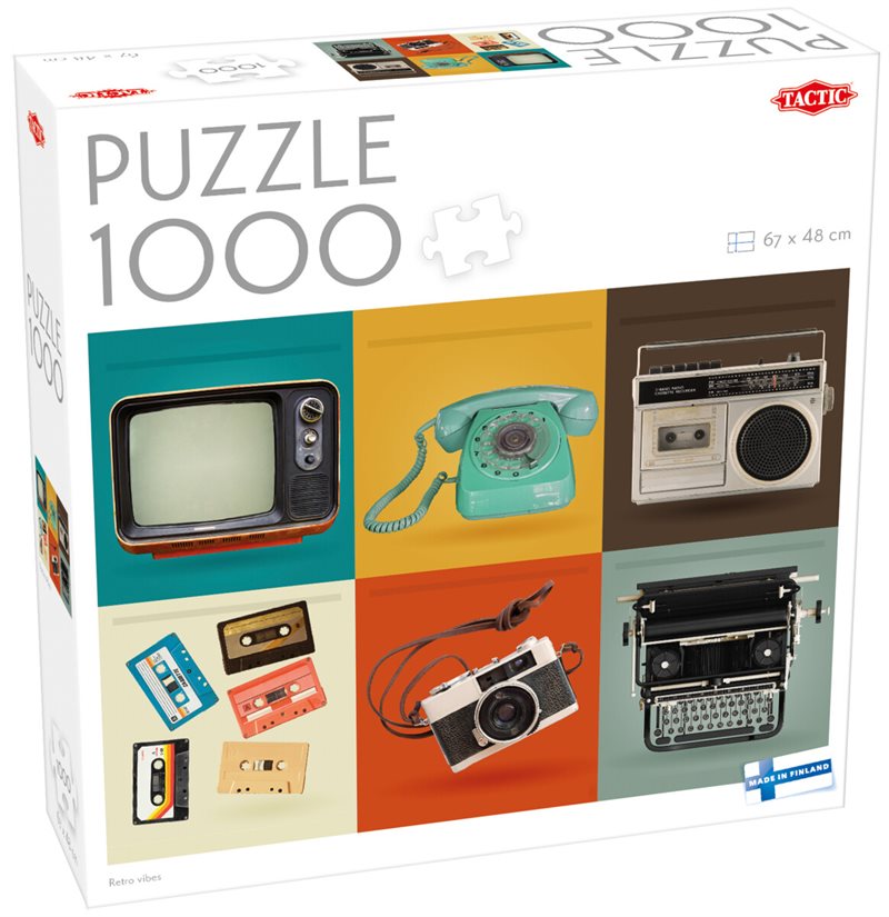 Pussel 1000 bit Retro Vibes