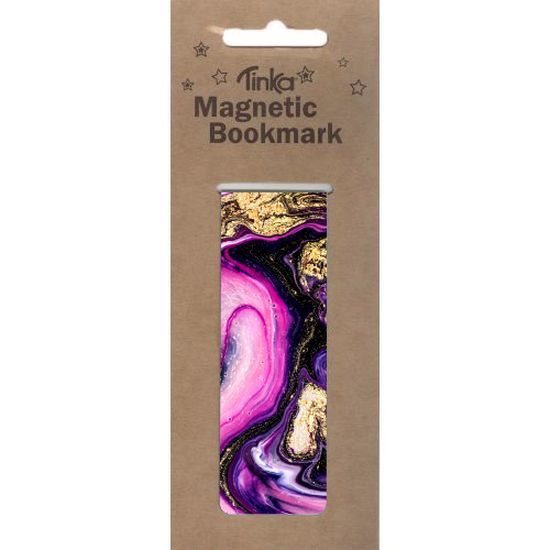 Magnetiskt bokmärke Rosa hjärta