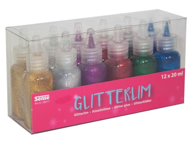 Glitterlim 12st