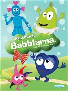 Babblarna pysselbok m klistermärken 12-pack