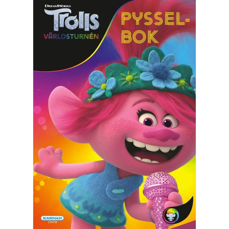 Pysselbok Trolls 2