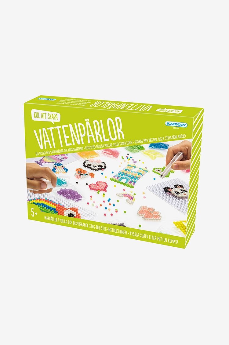 Kul att skapa vattenpärlor