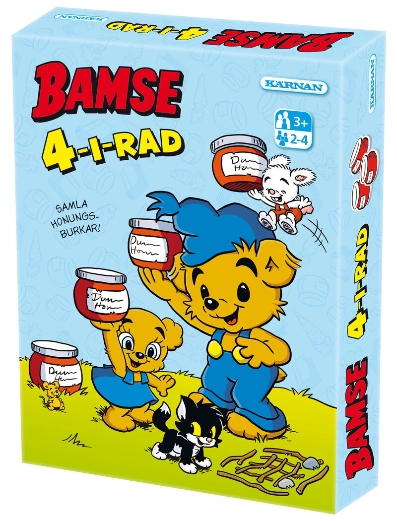 Spel - Bamse 4 i rad