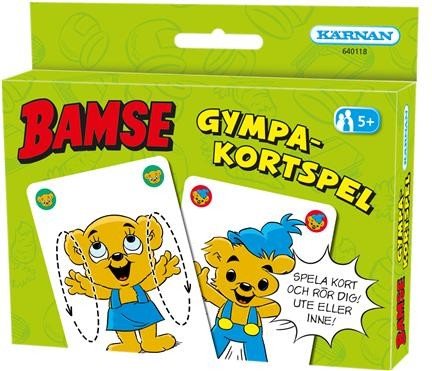 Kortspel Bamse Gympakortspel