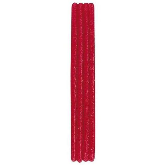 Elastisk tråd 1mm röd väv