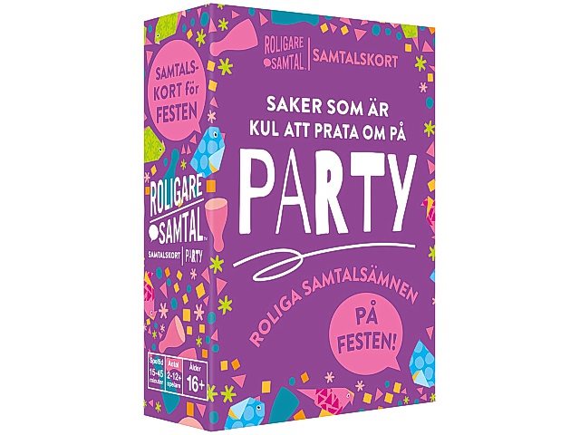 Spel Roligare Samtal Party Pocket