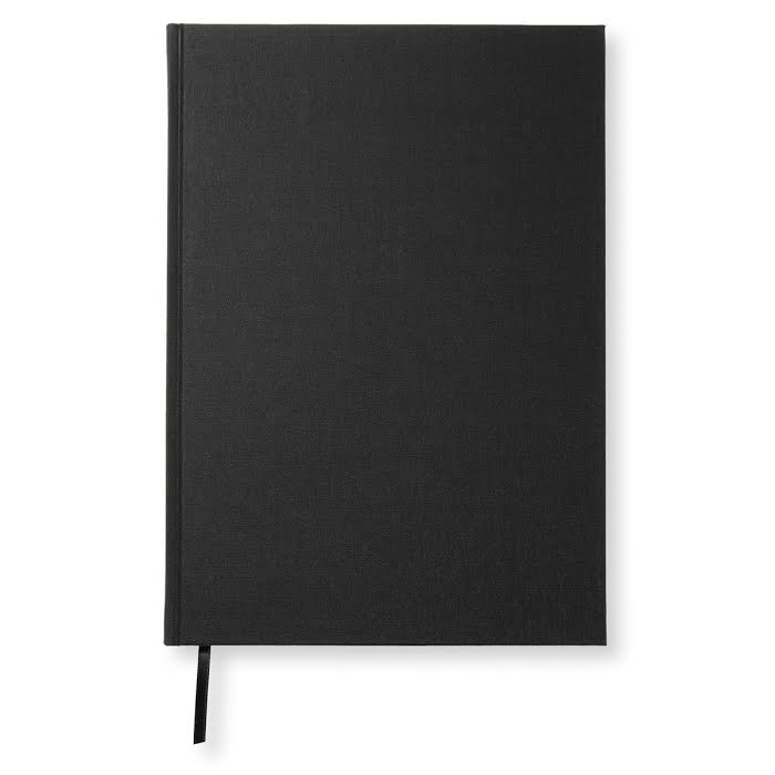 PaperStyle Notebook A4 Ruled Black