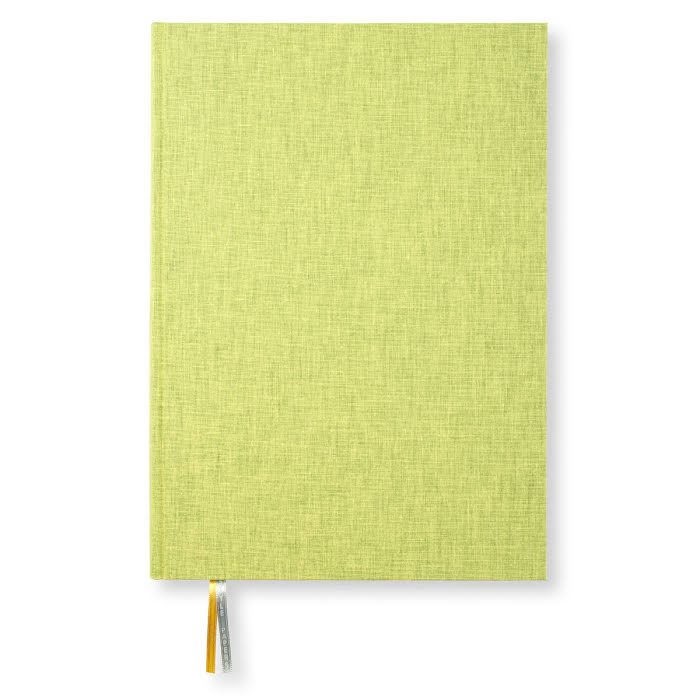 Anteckningsbok A4 Textil olinj. 192 bl green meadows
