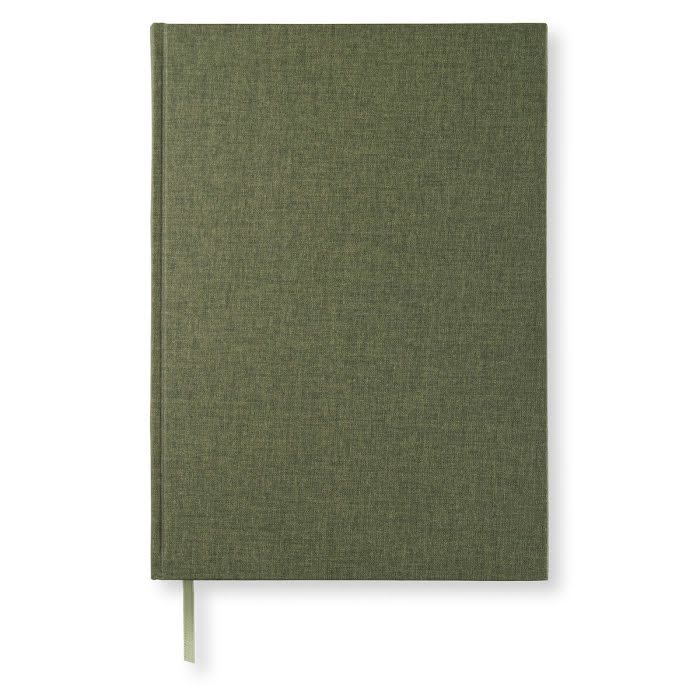 PaperStyle Notebook A4 Plain Khaki green