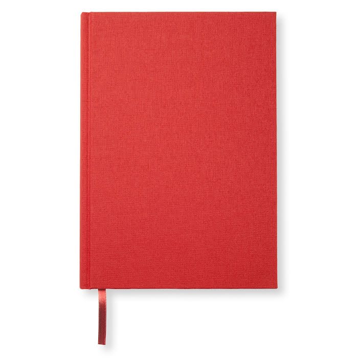 NOTEBOOK A5 256p. Ruled Red Twist