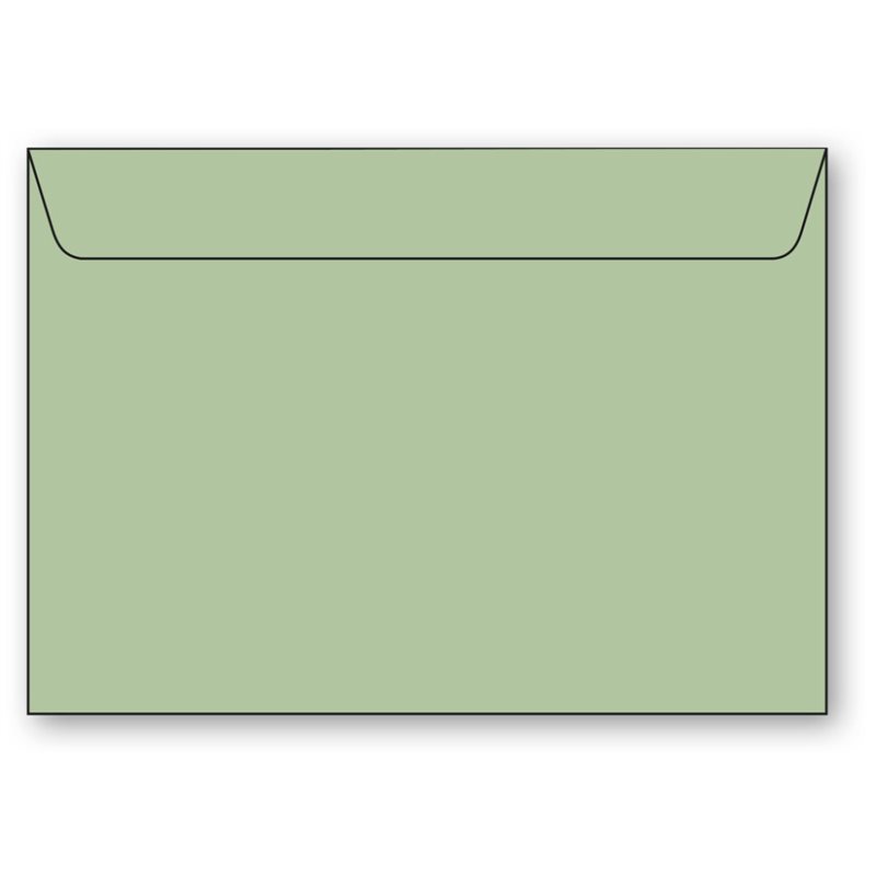 Kuvert C4 5p lime