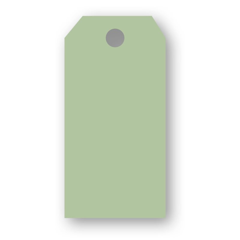 Adresskort enkla 10p lime