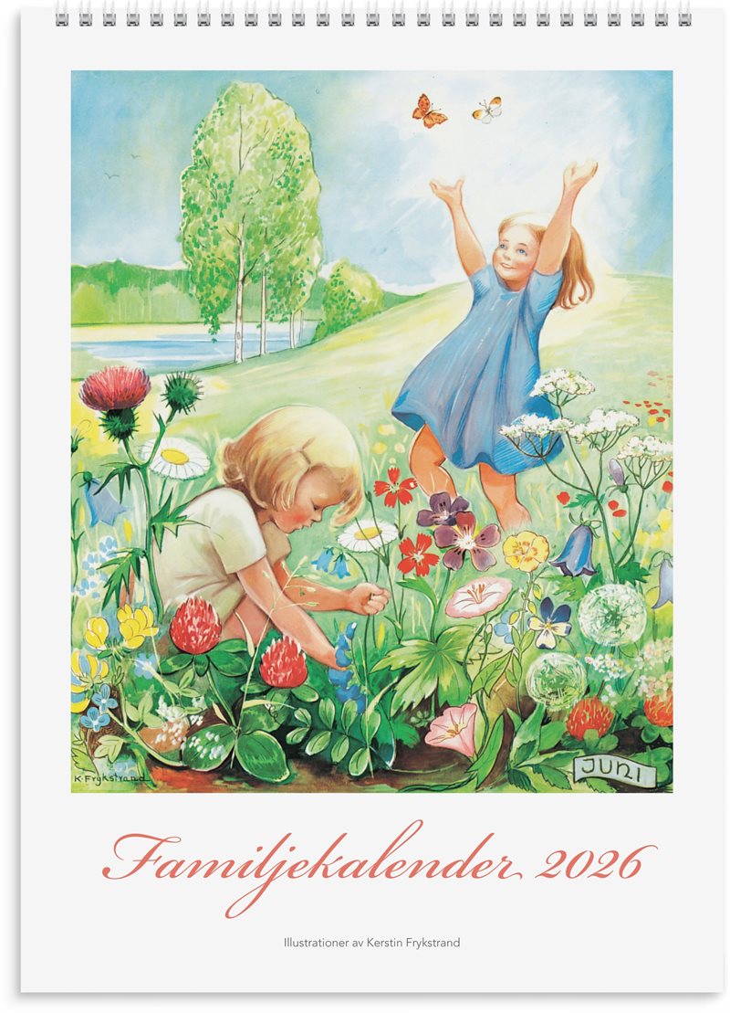 Familjekalender 2026 Kerstin Frykstrand