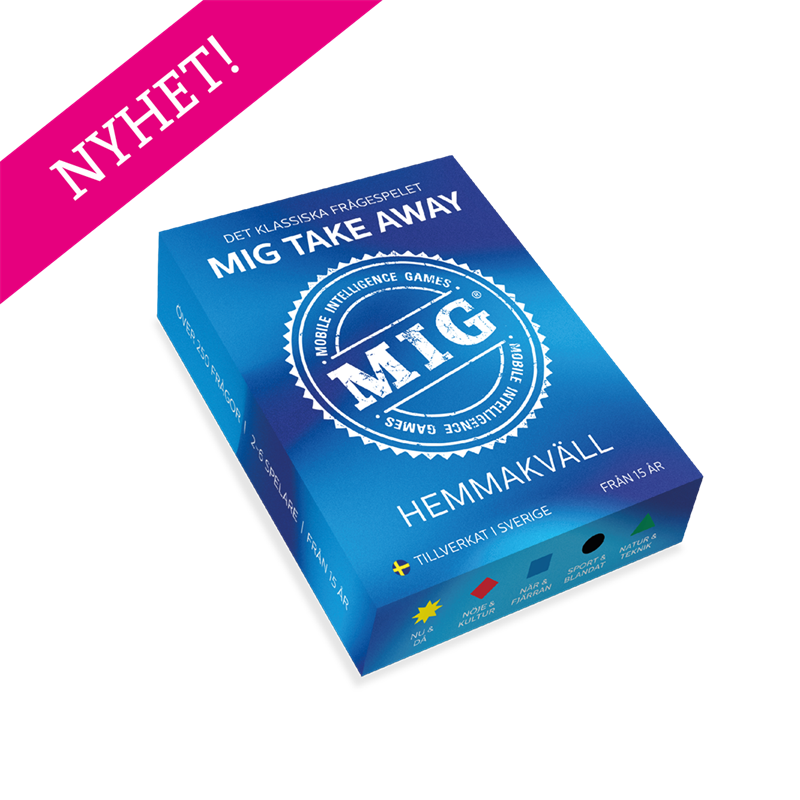 MIG-Mini spel med över 250 frågor från 15 år