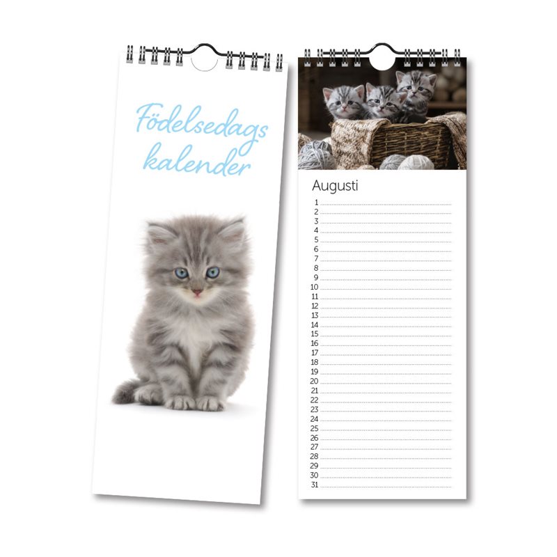 Födelsedagskalender Katter