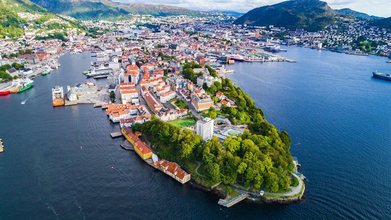 Pussel 150 bit Mini Nordic Landscapes Bergen