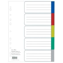 5 Delat Färgregister PP, A4